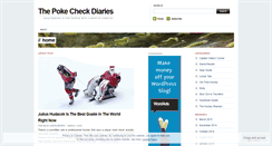 Desktop Screenshot of pokecheckdiaries.com